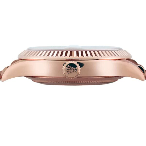 Rolex Day Date 228235 Rose Gold Chocolate Roman Dial