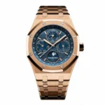 AP Rose Gold Blue Dial