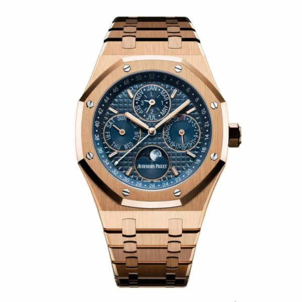 AP Rose Gold Blue Dial