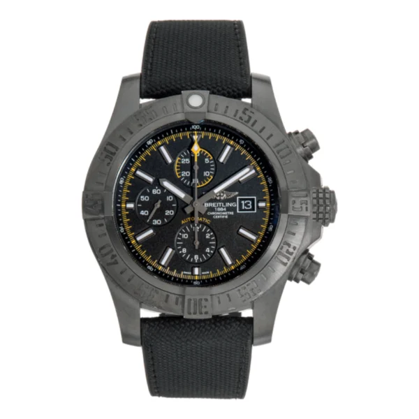 Breitling Super Avenger II Black Steel M133711A/BF30