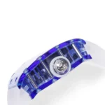 Richard Mille 35-01 Blue White Rubber Bracelet