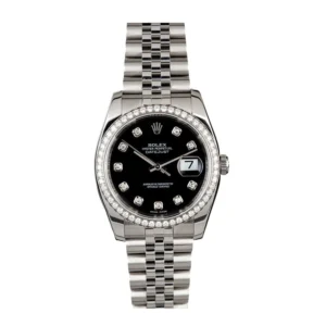 Rolex Datejust 116234 Stainless Steel Black Dial