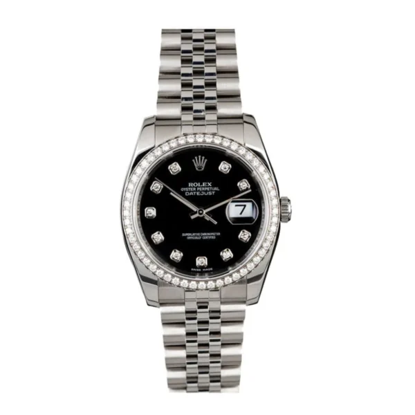 Rolex Datejust 116234 Stainless Steel Black Dial