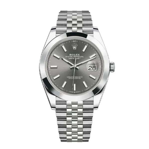 Rolex Datejust 126300 Stainless Steel Grey Dial