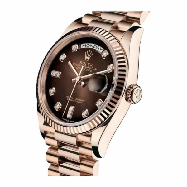 Rolex Day-Date 128235-0037 Brown Ombre Dial