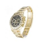 Rolex Daytona Cosmograph Yellow Gold Black Dial 16528 Oyster