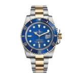 Rolex Submariner Date Two Tone Blue Dial 16613
