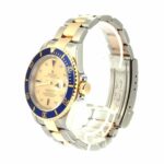 Rolex Submariner Serti Two Tone Stainless Steel Gold Diamond 16613