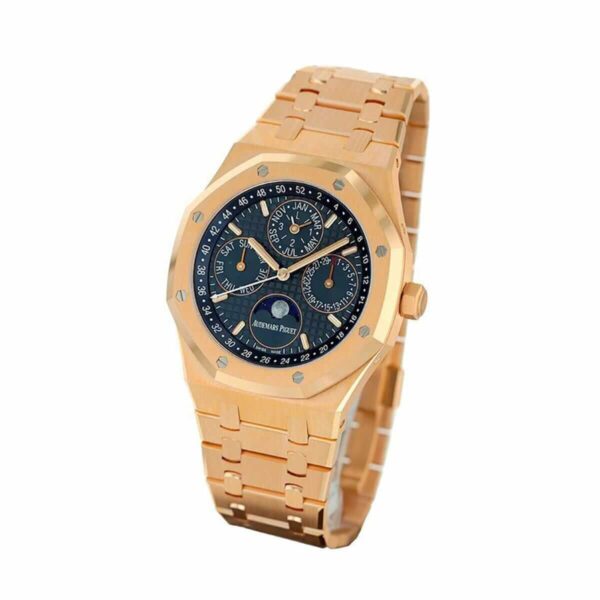 AP Rose Gold Blue Dial