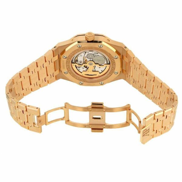 AP Rose Gold Blue Dial