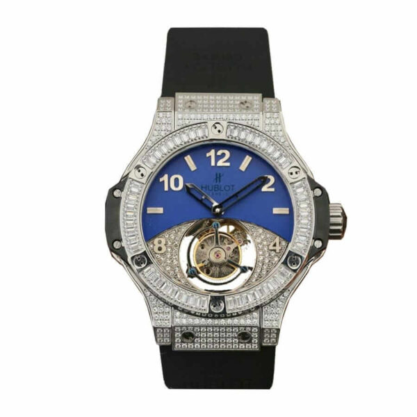 Hublot With Diamonds Blue