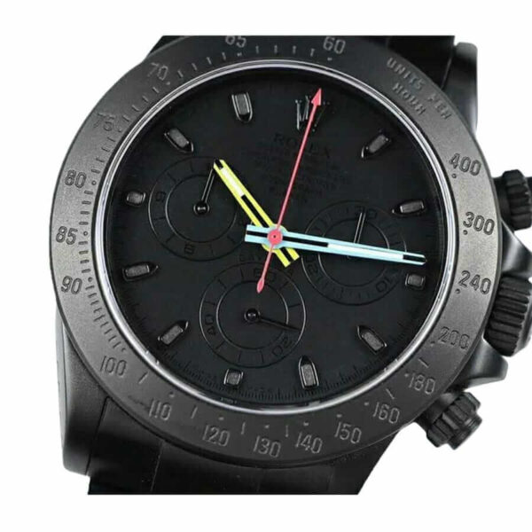 Rolex Blaken Daytona Date Black Dial 116520
