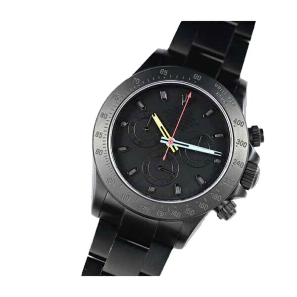 Rolex Blaken Daytona Date Black Dial 116520