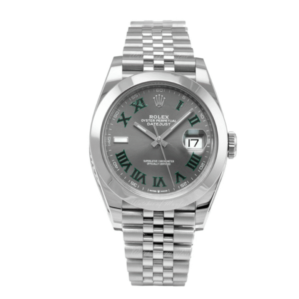 Rolex Datejust II Perpetual Grey Roman Dial 126300Jubilee