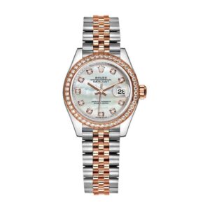Rolex Datejust 279381RBR Everose Gold Sundust With Diamond Dial