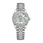 Rolex Datejust 279384RBR White Gold Mother Pearl Dial Jubilee