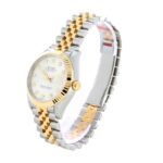 Rolex Datejust 278273 Steel And Yellow Gold Silver With Diamond Dial
