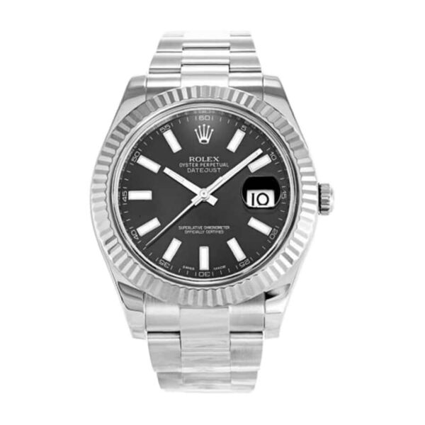 Rolex Datejust 116334BKSO Automatic Black Dial