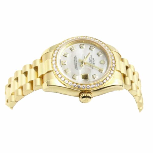 Rolex Datejust 178288 Gold Mother Of Pearl Dial