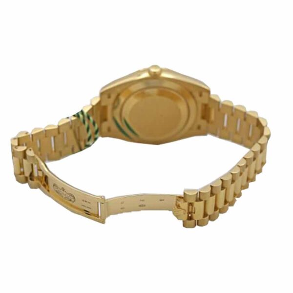 Rolex Day-Date 228348RBR KW Yellow Gold & Diamonds Champagne Dial