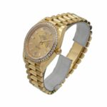 Rolex Day-Date 228348RBR KW Yellow Gold & Diamonds Champagne Dial