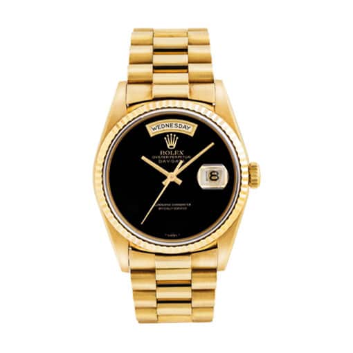 Rolex Day-Date Onyx Dial 18038 – Bulang Jubilee
