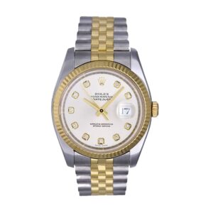Rolex Datejust 16233 Steel Gold Mother of Pearl