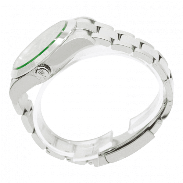 Rolex Milgauss Black Dial Green Crystal M116400GV-0001 Oyster