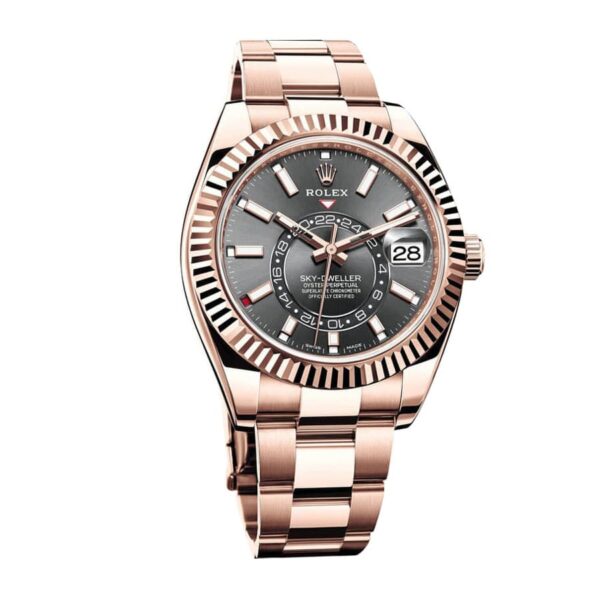 Rolex Sky-Dweller 326935-0007 SRO Automatic Everose Rhodium Dial Oyster