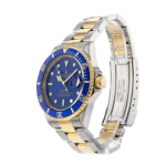 Rolex Submariner Date Two Tone Blue Dial 16613