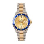 Rolex Submariner Serti Two Tone Stainless Steel Gold Diamond 16613