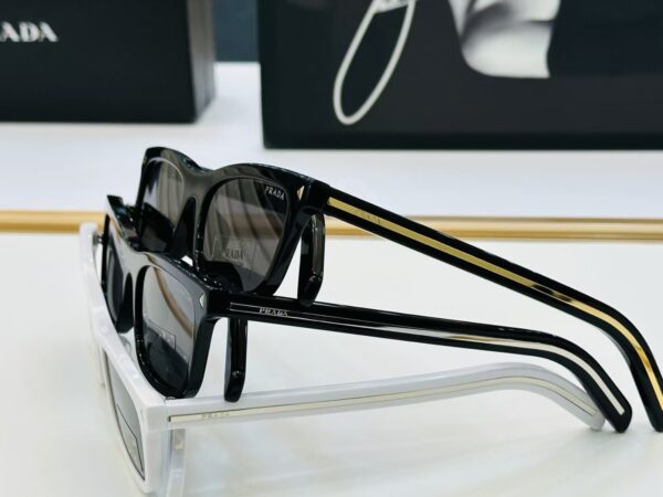 Prada Cat-Eye Acetate Frame Sunglasses