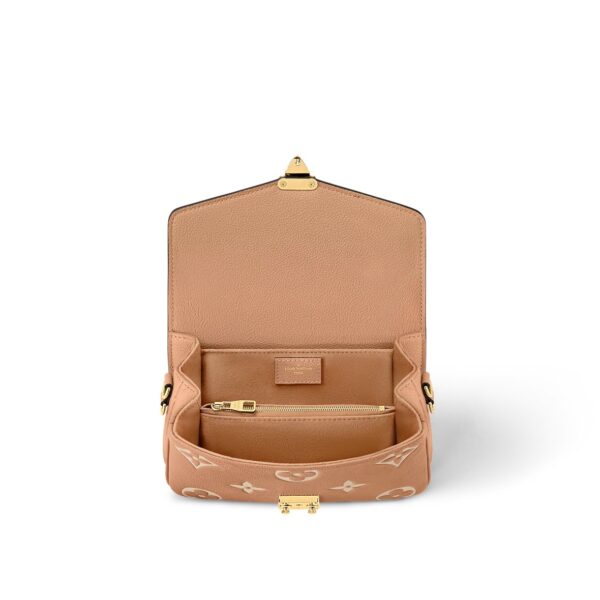 LOUIS VUITTON Pochette Metis EW Women's Small Messenger Bag, Brown