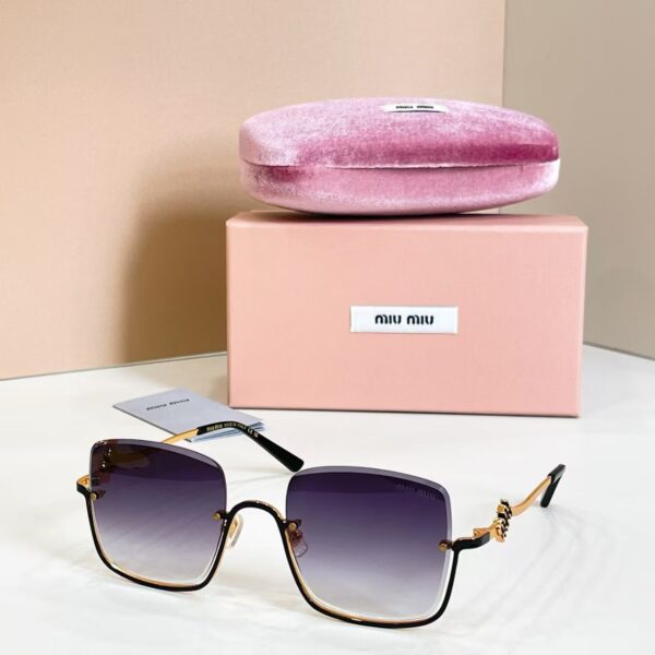 Miu Miu Square Gradient Sunglasses