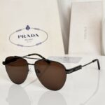 Prada Pilot Sunglasses – Premium Metal Frame with UV Protection
