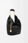 Small Squeeze bag in mellow nappa lambskin Black