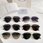 Prada Pilot Sunglasses – Premium Metal Frame with UV Protection