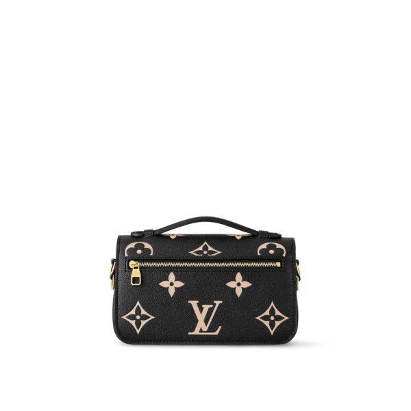 LOUIS VUITTON Pochette Metis EW Women's Small Messenger Bag, Black