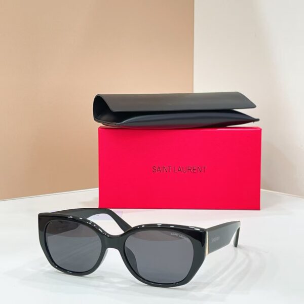 Saint Laurent Minimalist Cat-Eye Sunglasses