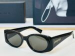 Saint Laurent Retro Oval Sunglasses