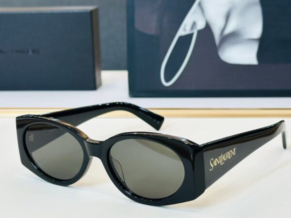 Saint Laurent Retro Oval Sunglasses