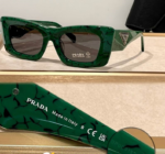 Prada Cat-Eye Triangle Logo Sunglasses