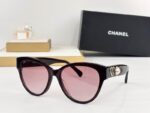 Chanel Romantic Cat Eye Statement Sunglasses
