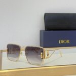 Dior CD Signature Square Metal Sunglasses