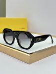 Fendi-Inspired Oversized Round Sunglasses – Luxury Statement Eyewear