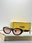 Fendi Retro Oval Sunglasses Fashion Eyewear