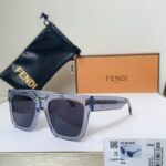 Fendi FE40101I Square Frame Sunglasses