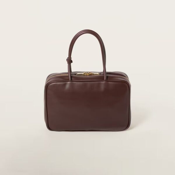 Leather Beau Handbag Shrubby Oak Color