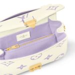 LOUIS VUITTON Pochette Metis EW  Small Messenger Bag for Women in Latte White and Light Purple