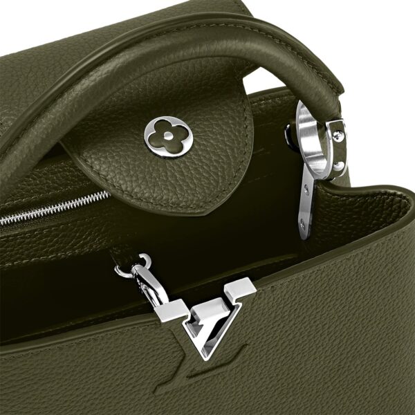 LOUIS VUITTON Capucines BB  Capucines Detachable  Shoulder Bag & Crossbody Bag for Women, Khaki Green